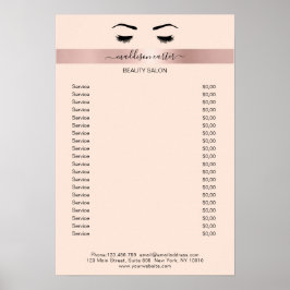 Wimpern Augenbrauenポスター ポスター