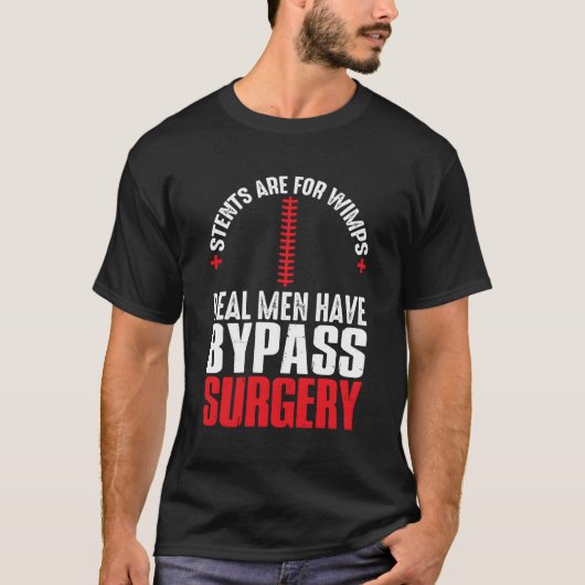 Wimpsのステントはバイパ実在ス手術を開始している Tシャツ (正面)