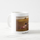 Wimseyのクリスティーナの世界ブラッドハウンド コーヒーマグカップ (正面左)