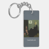 Wimseyのホイスラーの母ブラッドハウンド キーホルダー (正面左)