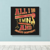 WinとShootのコンテンツのみ キャンバスプリント (インサイチュ (ウッドフロア))