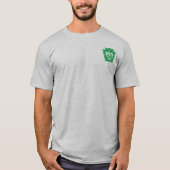 WINロゴ入りメンズTシャツ（背面QRコード付き） Tシャツ (正面)