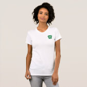 WINロゴ入り女性用Tシャツ（裏面にQRコード） Tシャツ (正面フル)