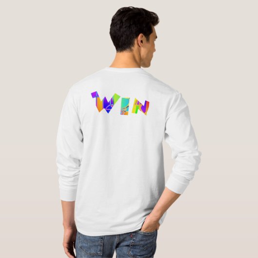 WINロゴ Tシャツ (裏面フル)