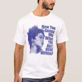 Win From Within – Empowered Woman Quote Tシャツ (正面)