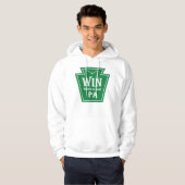 WIN logo hoodie パーカ (正面フル)