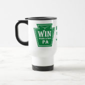 WIN Logo Travel Mug トラベルマグ (左)