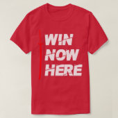 Win Now Here BJP Jiri Prochazka Denisa Tシャツ (デザイン正面)
