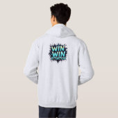 Win-Winの状況Tシャツ パーカ (裏面フル)