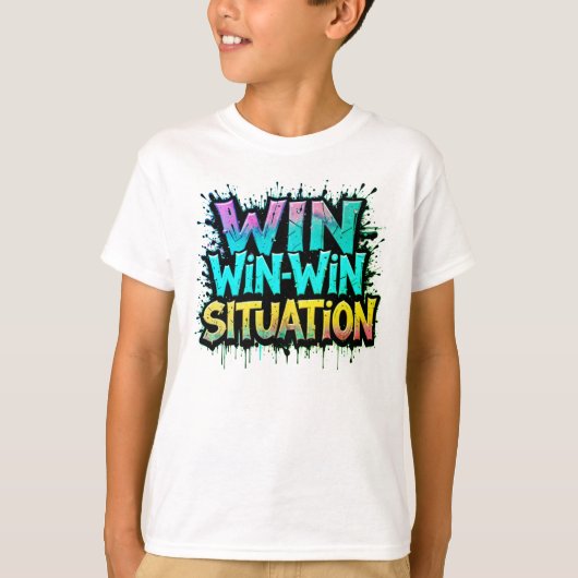 Win-Winの状況Tシャツ Tシャツ (正面)