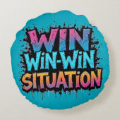 WIN-WIN Situation ラウンドクッション (裏面)