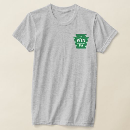 WIN Women’s Logo tee w/ QR code Tシャツ (レイダウン)