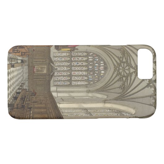 「Wincheの歴史からのウィンチェスターの大学チャペル、 Case-Mate iPhoneケース (裏面(横))