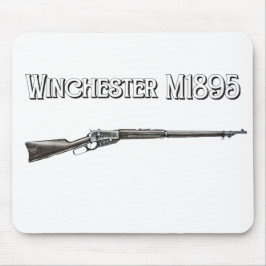 Winchester M1895 lever action rifle マウスパッド