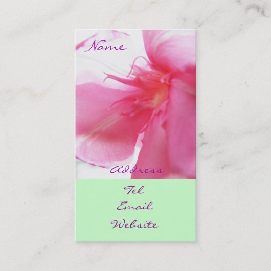 Wind女性 名刺 (正面)