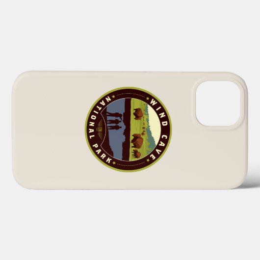 Wind Cave National Park Case-Mate iPhoneケース (裏面 (横))