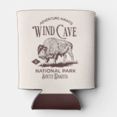Wind Cave National Park - South Dakota 缶クーラー (裏面)
