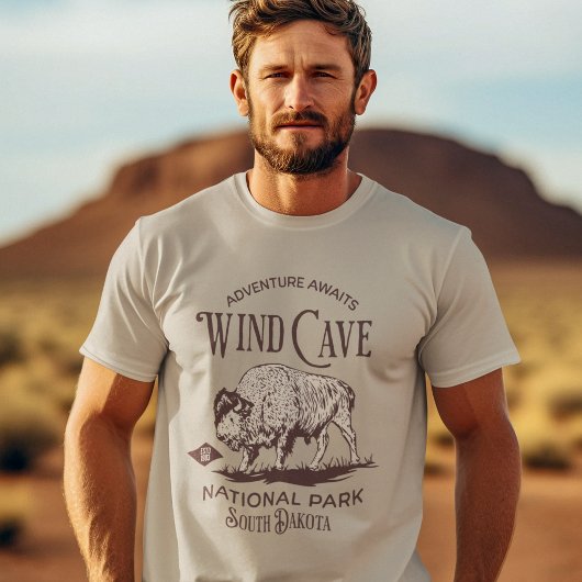 Wind Cave National Park South Dakota Est. 1903 Tシャツ
