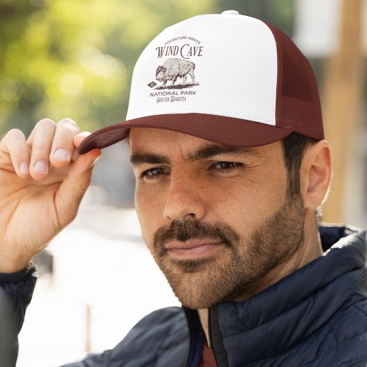 Wind Cave National Park South Dakota Since 1903 キャップ