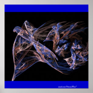 Wind Dancers Fractal ポスター