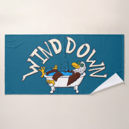 Wind Down Eagle バスタオル