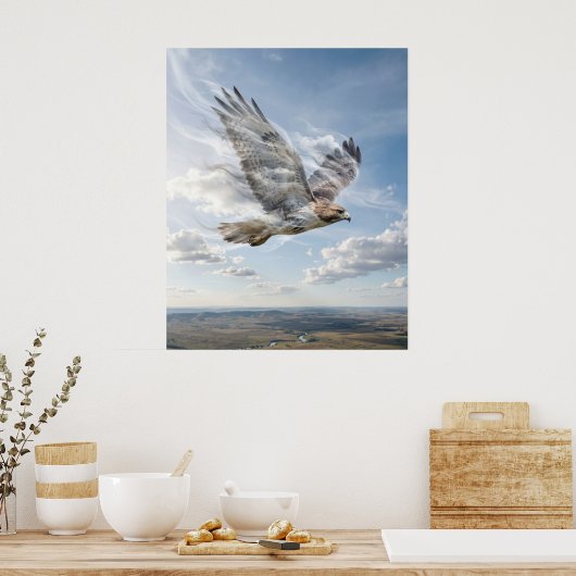 Wind Hawk Open Horizon ポスター (キッチン)