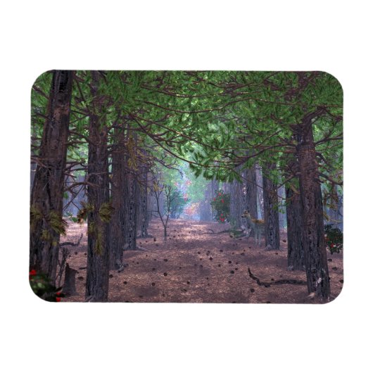 Wind in the Pines Flexible Magnet マグネット (横)