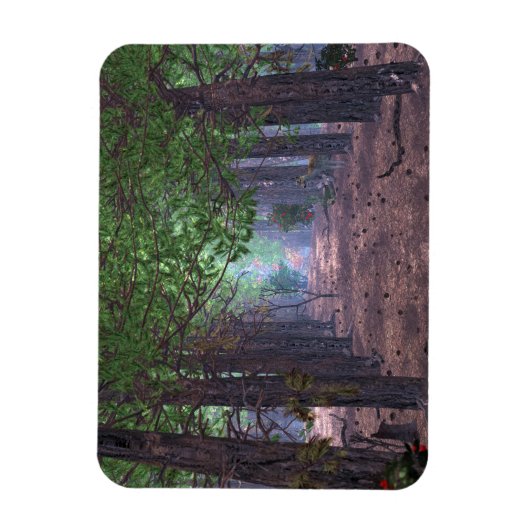 Wind in the Pines Flexible Magnet マグネット (縦)