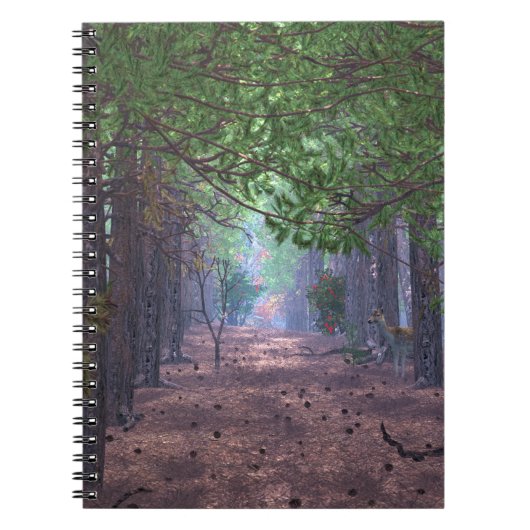 Wind in the Pines Notebook ノートブック (正面)