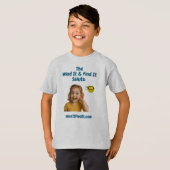 Wind It & Find It の敬礼 Tシャツ (正面フル)