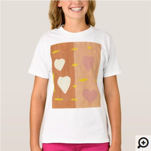 Wind of Love Girls ベーシックTシャツ Tシャツ
