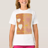 Wind of Love Girls ベーシックTシャツ Tシャツ (正面)