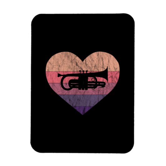 Wind PlayerがCornetとFlugelhornを愛する マグネット (縦)