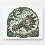 Wind Speaker Mouse Pad マウスパッド<br><div class="desc">This is the Wind Speakers symbol from the serialized web novel The Aeralin Problem.</div>