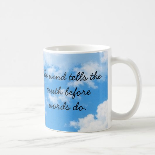 Wind Speaker Proverb Coffee Mug コーヒーマグカップ (右)