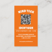 WIND TECH with QR code 名刺 (裏面)