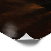 Wind-Up Office Man Surreal Routine Grind Oil Paint ポスター (コーナー)