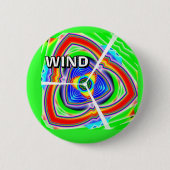 WIND (you may change the word) 缶バッジ (正面)