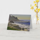 Windanseaグリーティングカード カード (黄色い花)