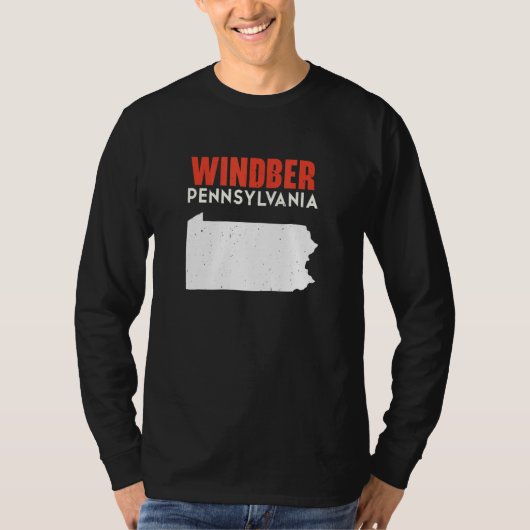 Windber Pennsylvania USA State America Travel Tシャツ (正面)