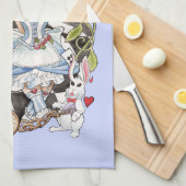 Winderlandタオルのアリス キッチンタオル (四つ折り)