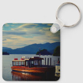 Windermere, the Lake District Landscape Photo キーホルダー (裏面)