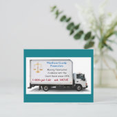 Windham郡の引越し業者: 郵便はがき 案内ポストカード (スタンド正面)