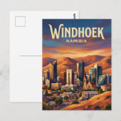 Windhoek Independence Avenue Namibia ポストカード (正面/裏面)