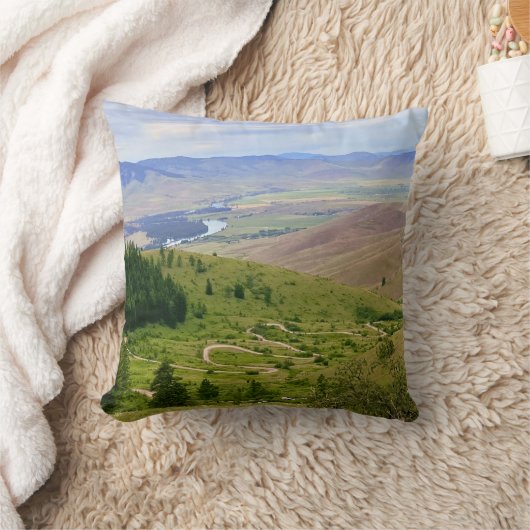 Winding Road クッション (ブランケット)