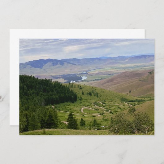 Winding Road ノートカード (正面/裏面)