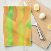 Winding Roads Artsy Abstract Kitchen Towel キッチンタオル (四つ折り)