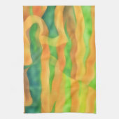Winding Roads Artsy Abstract Kitchen Towel キッチンタオル (縦)