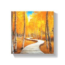 Winding Through the Golden Forest