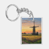 Windmill In The Countryside キーホルダー (正面左)